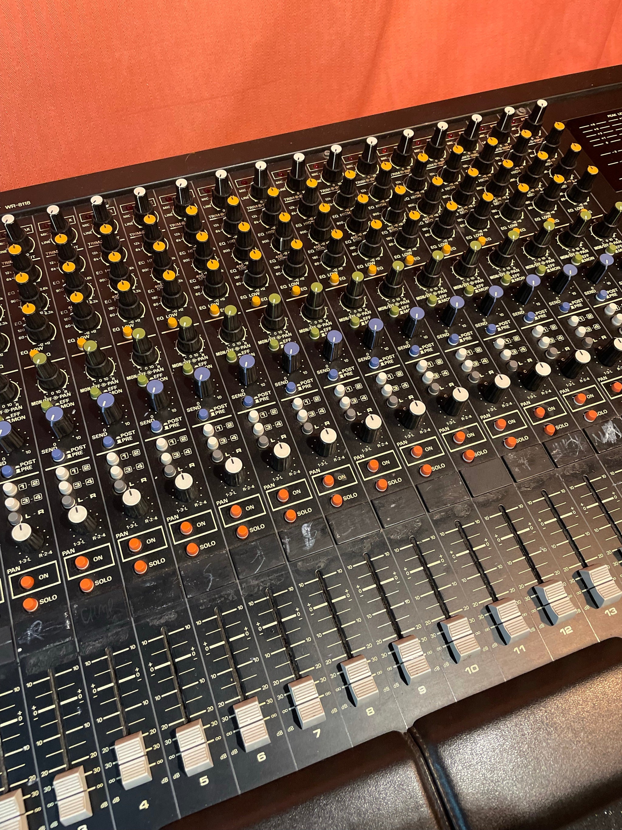 1990's Ramsa WR-8118 18-Channel Analog Console – Byrd Finds