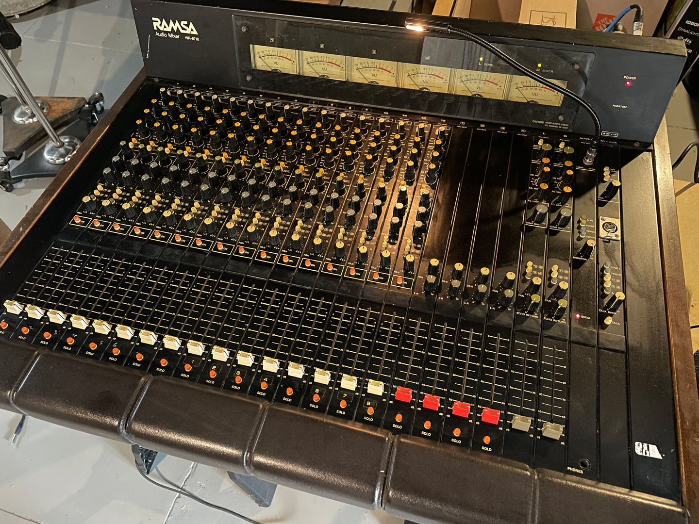 1980’s Ramsa WR-8716 16-Channel Analog Mixing Console