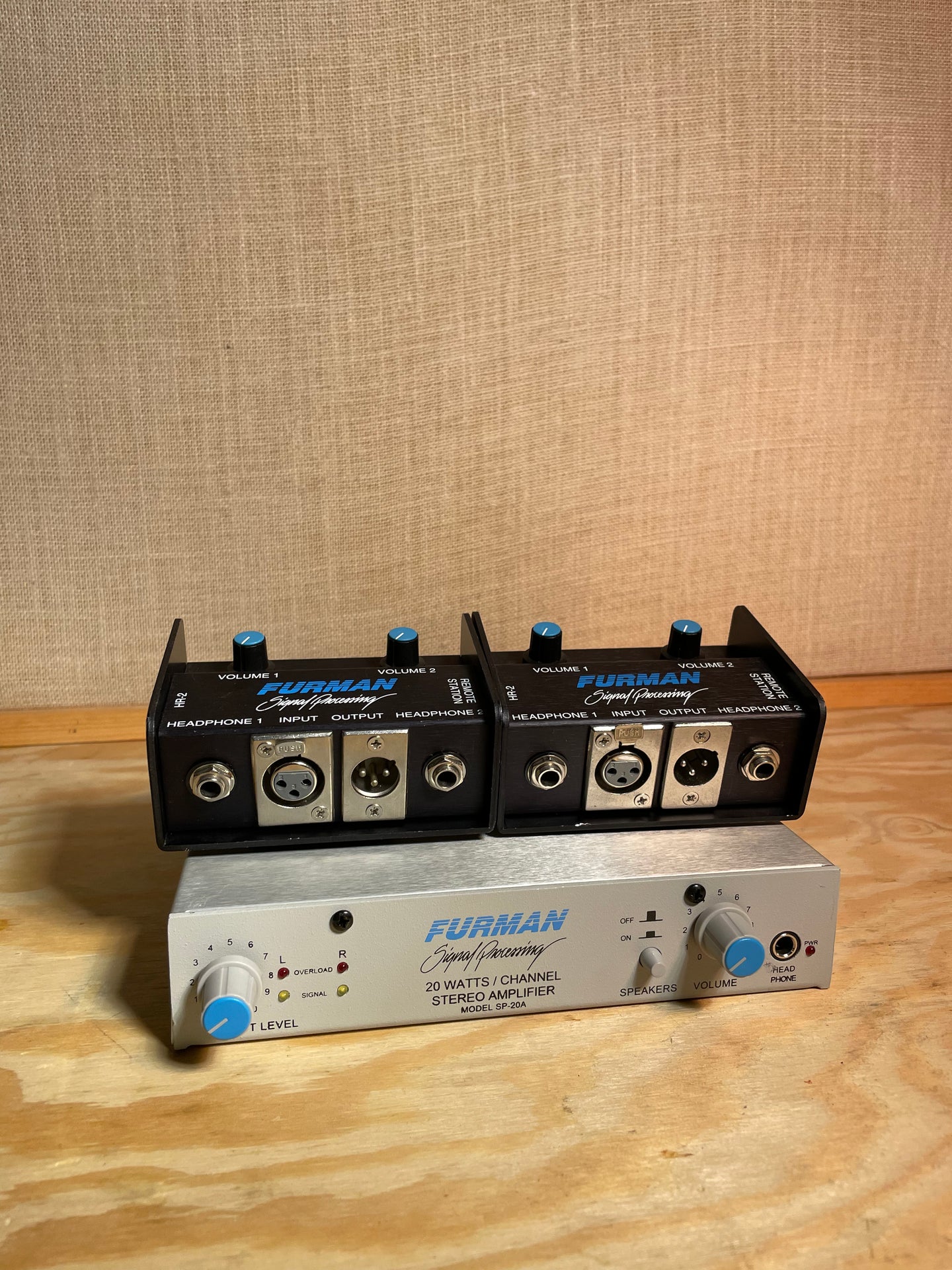 Furman SP-20A/HR-2 Stereo Studio Cue System