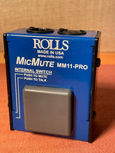 Load image into Gallery viewer, Rolls MicMute MM11-Pro Mic Muting Switches (Pair)
