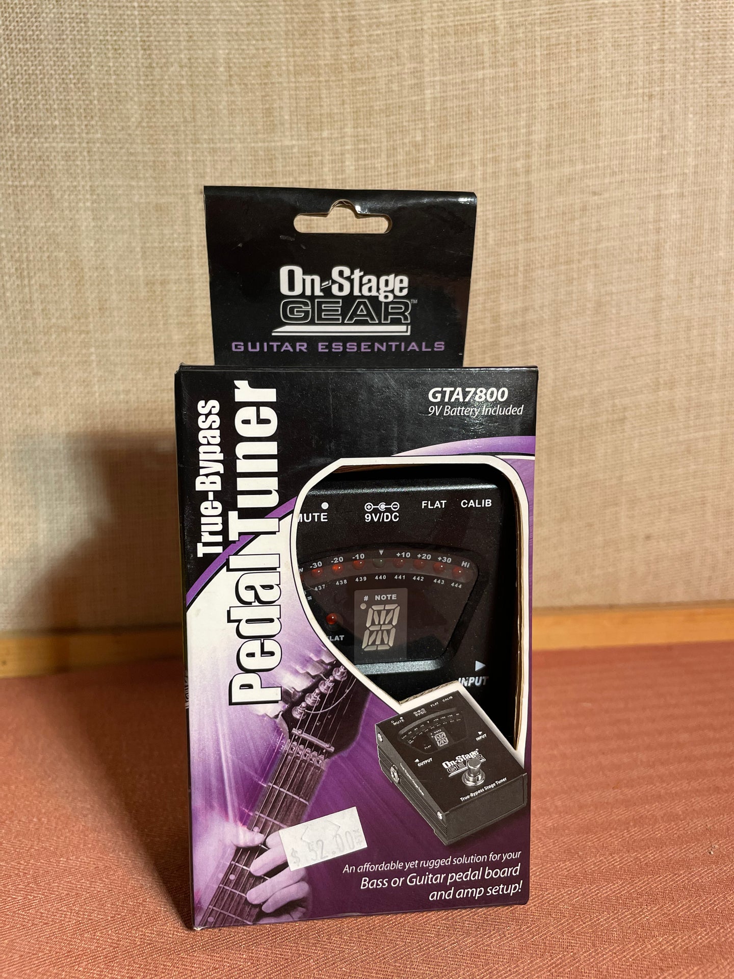On-Stage Gear Pedal Tuner