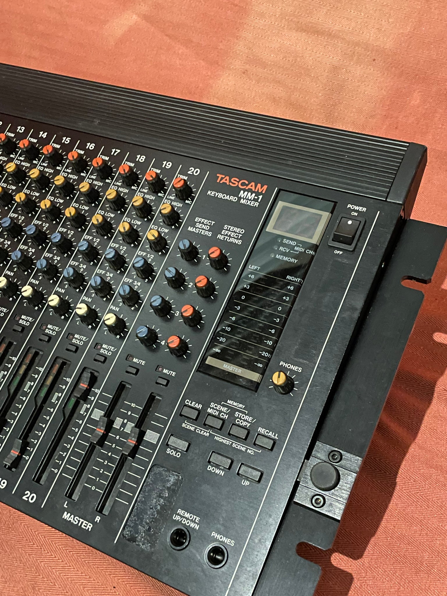 1990's Tascam MM-1 Keyboard Mixer – Byrd Finds 1990's Tascam MM-1 Keyboard Mixer – Byrd Finds