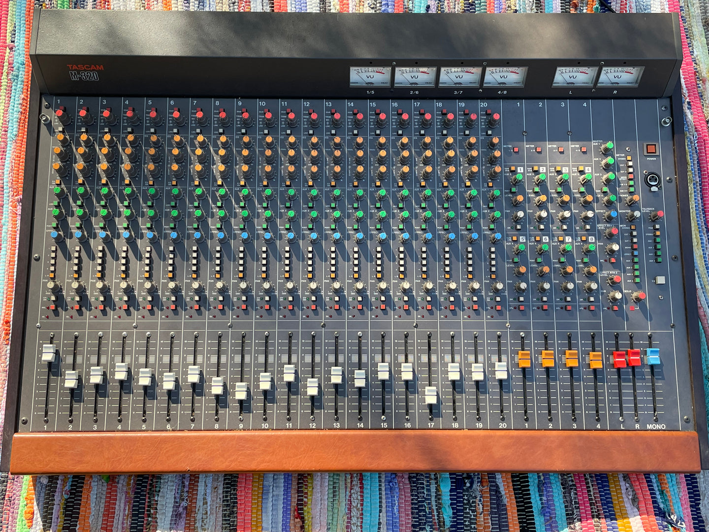 1980's Tascam M-320 20-Channel Analog Mixing Console