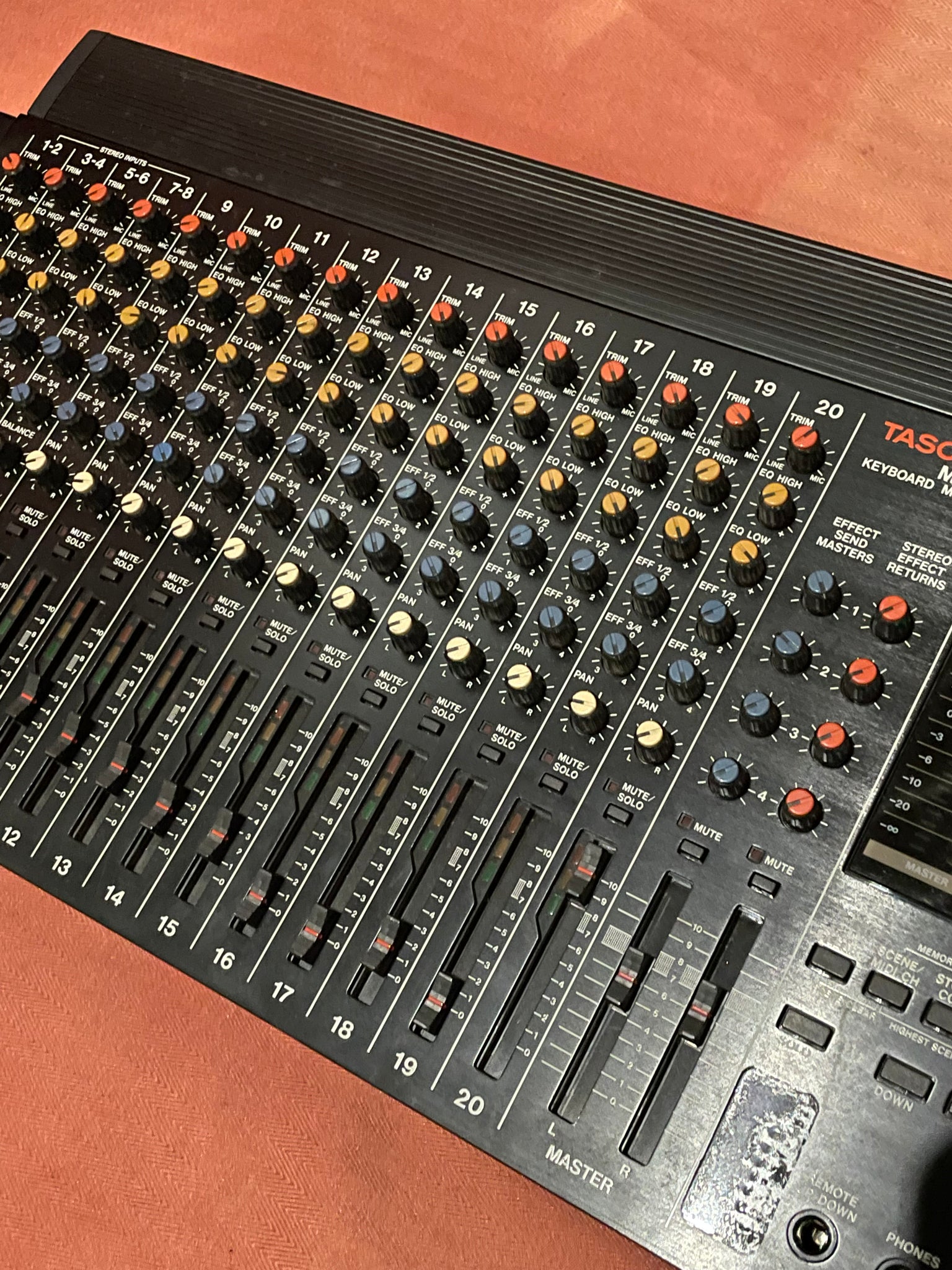 1990's Tascam MM-1 Keyboard Mixer – Byrd Finds 1990's Tascam MM-1 Keyboard Mixer – Byrd Finds