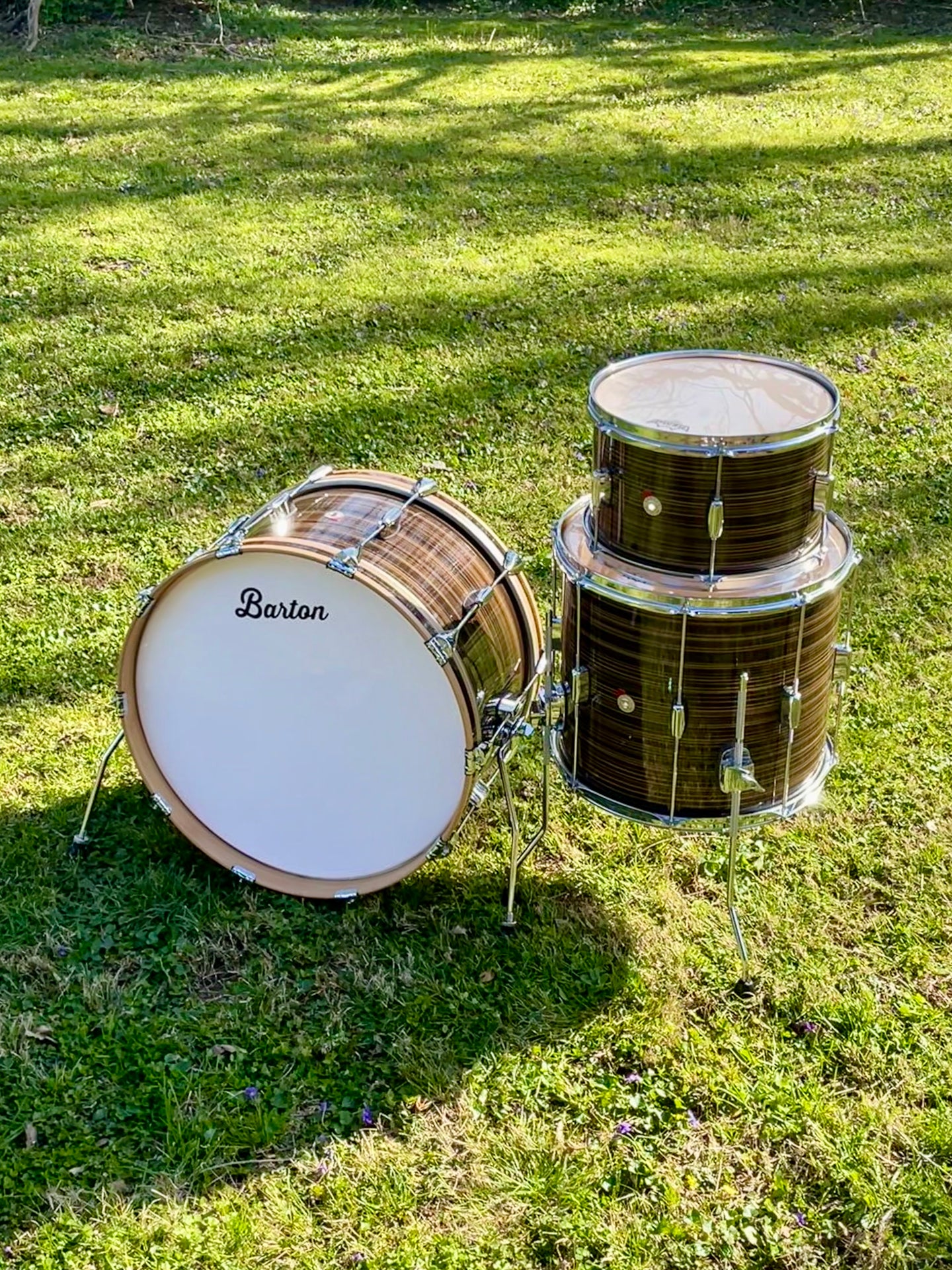 Barton Drums Beech Bomber 3pc Beechwood Kit
