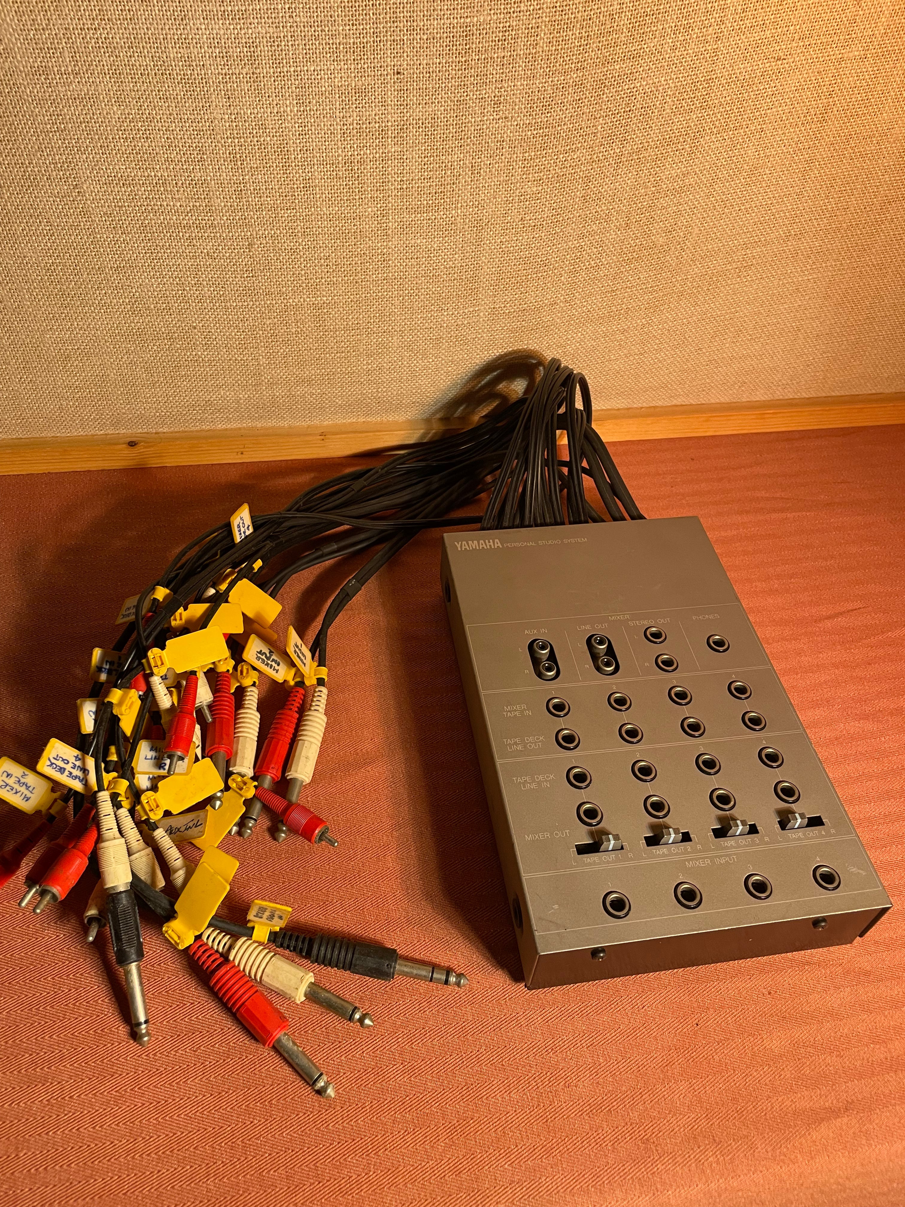 1990's Yamaha PB44 Personal Studio System Patch Bay Unit – Byrd Finds