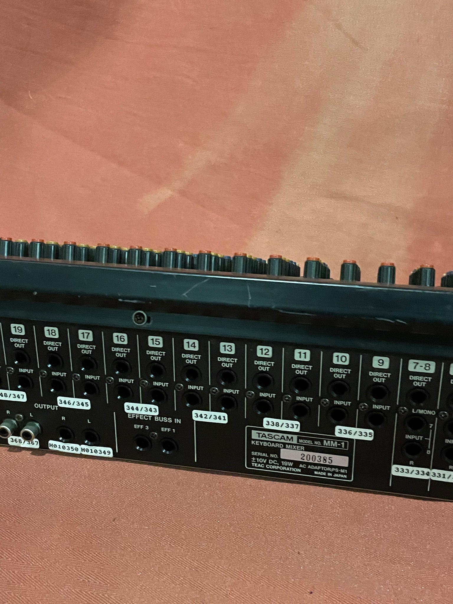 1990's Tascam MM-1 Keyboard Mixer – Byrd Finds 1990's Tascam MM-1 Keyboard Mixer – Byrd Finds