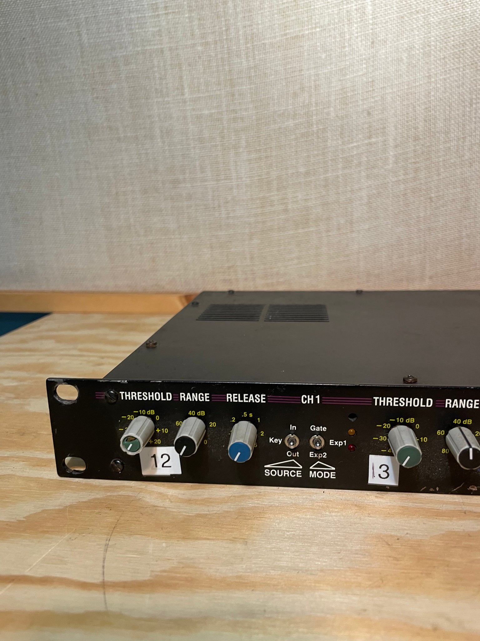Valley Audio 451 Gatex II, 4 Channel noise Gate, SUPER VINTAGE Valley Audio 451 Gatex II, 4 Channel noise Gate, SUPER VINTAGE